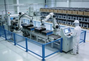 动力电池待检区