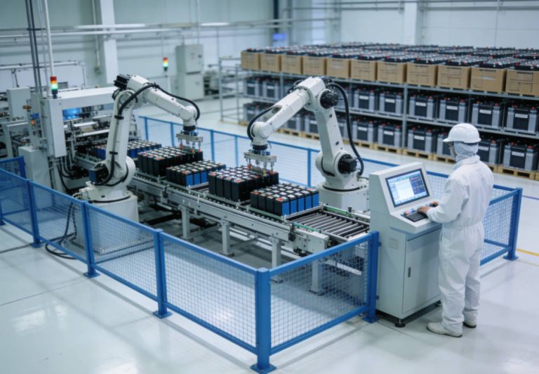 动力电池待检区