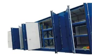 固恒能源固定式动力电池安全存储柜