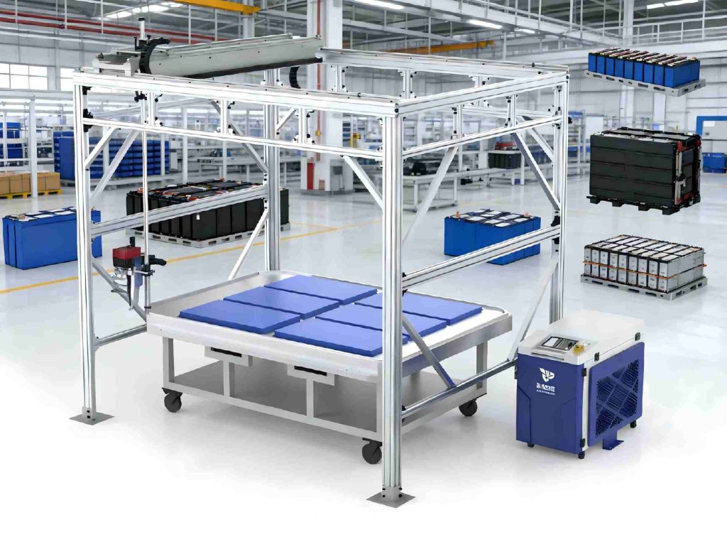 新能源行业焊接挑战迎刃而解：龙门激光焊设备如何解决电池包尺寸多样化难题？