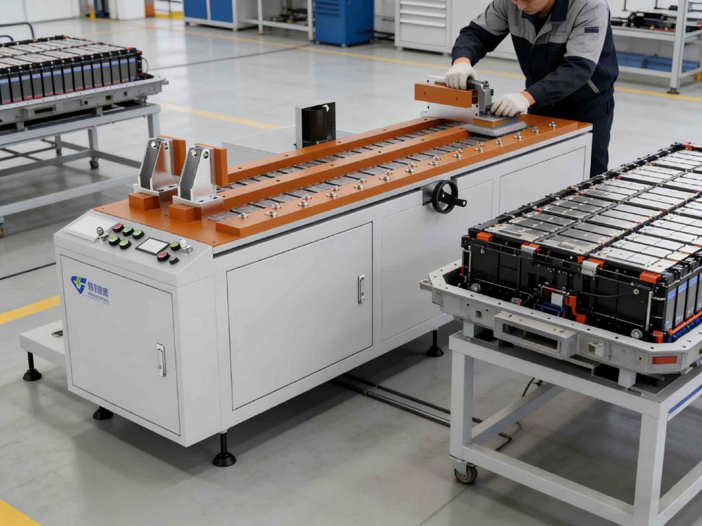 数控打磨机作业过程